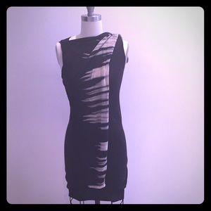 SOLD!- NOT FOR SALE- McQ Black & Cream Dress